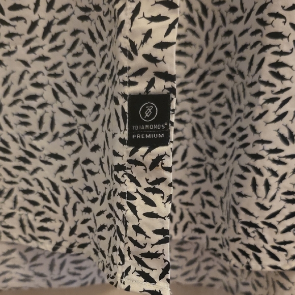 7 Diamonds Patterned Shirt - Picture 5 of 5